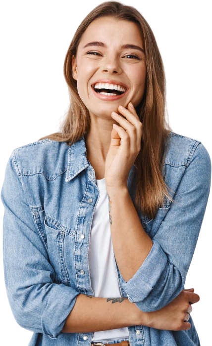 smiling woman